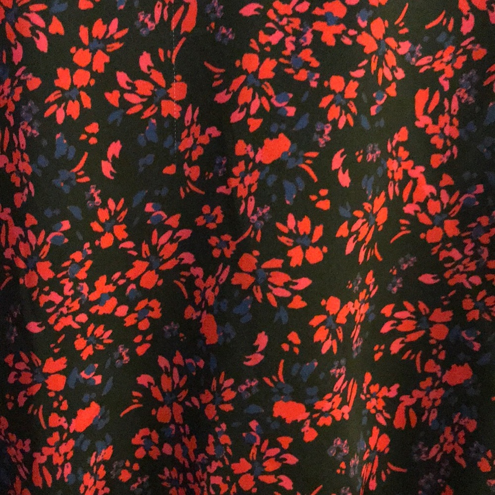 Devlin Red Floral Dress View 4